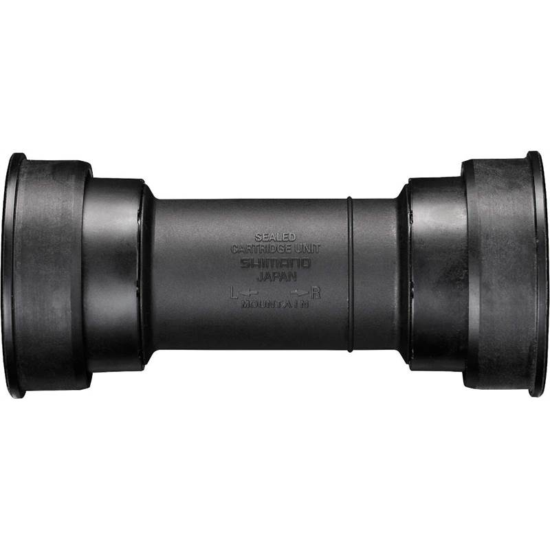 Shimano Deore XT MTB-fit Pressfit Bottom Bracket with right and left 41 mm Ø bearing adapters plus inner cover-1