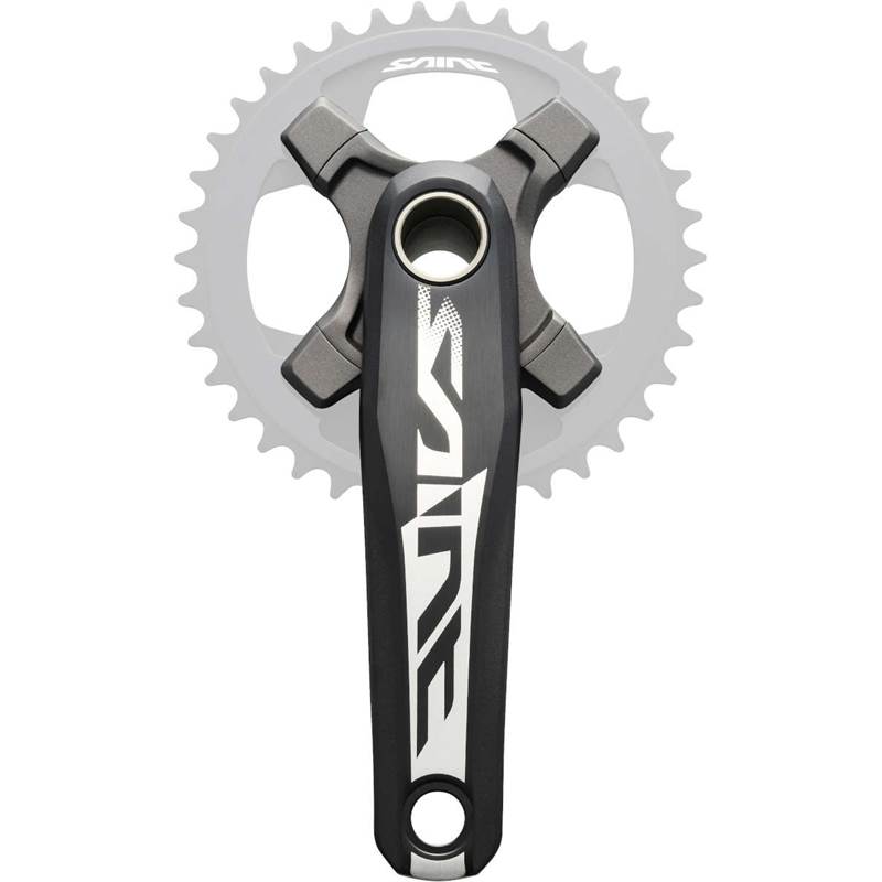 Shimano Saint FC-M820 10 speed hollowtech II MTB crankset with integrated bottom bracket-2