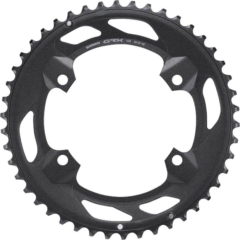 Shimano GRX FC-RX600 10/11 speed gravel chainring for double-4
