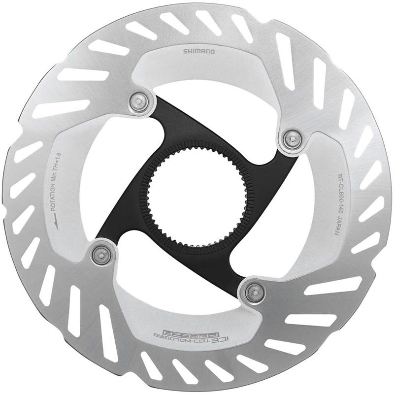 Shimano RT-CL800 Ice Tech FREEZA center lock disc brake rotor with internal lockring-2