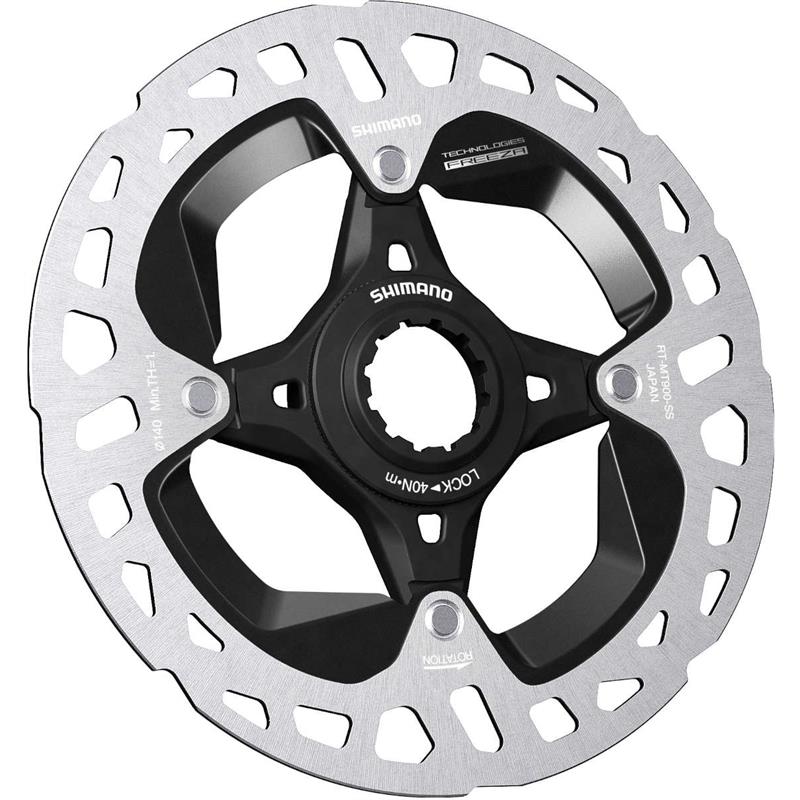 Shimano RT-MT900 Ice Tech FREEZA center lock disc brake rotor with internal lockring-4