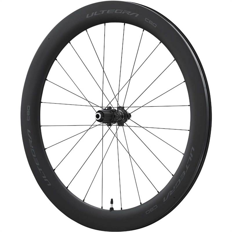 Shimano Ultegra R8170-C60-TL 700C Carbon clincher (Tubeless compatible) road wheel-5
