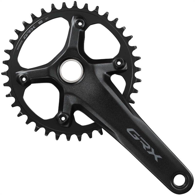 Shimano FC-RX610 GRX 12 Speed, 2 piece design single chainset-1