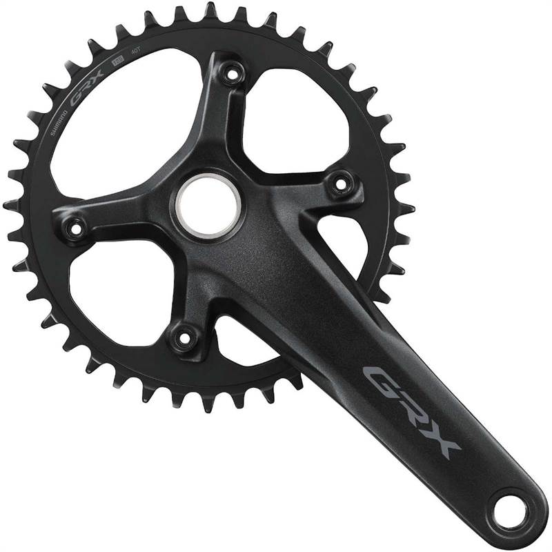 Shimano FC-RX610 GRX 12 Speed, 2 piece design single chainset-2