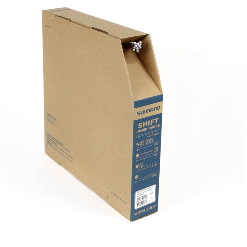 Shimano Road / MTB Gear Cable Inner Wire, box of 20-1