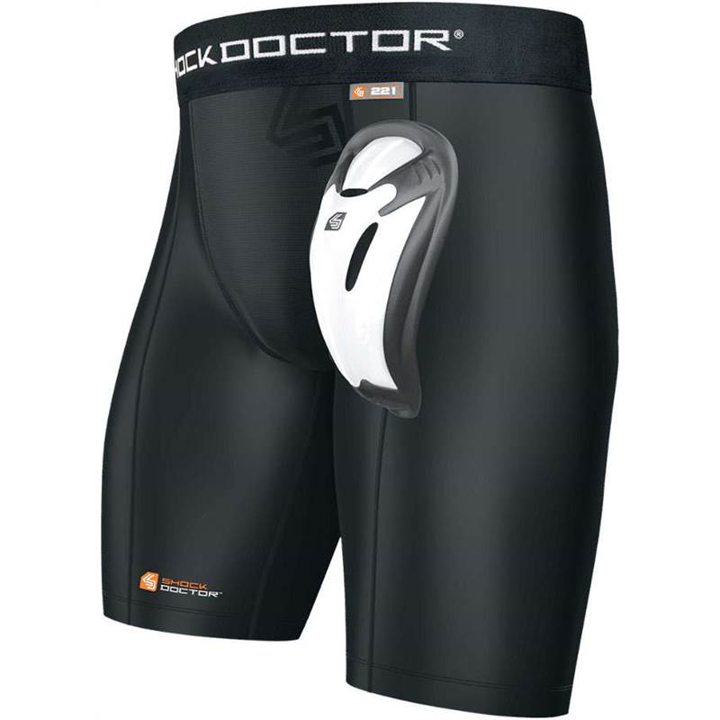 Shock Doctor Core Compression Short with Bio Flex Cup-1