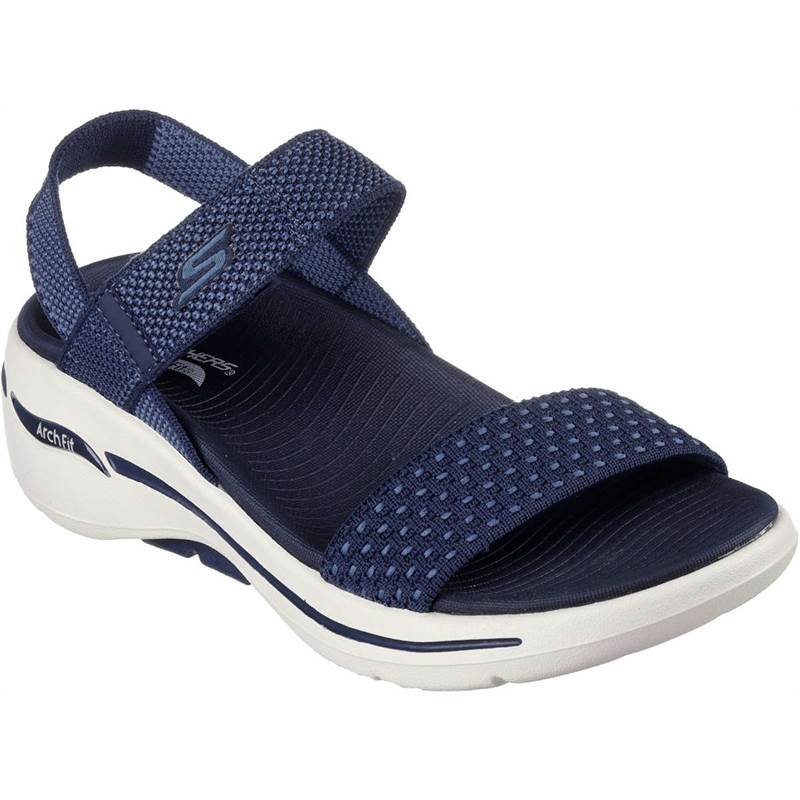 Skechers Womens Go Walk Arch Fit Polished Sandals-5