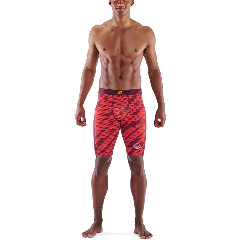 Skins Series 3 Mens Half Tights-1
