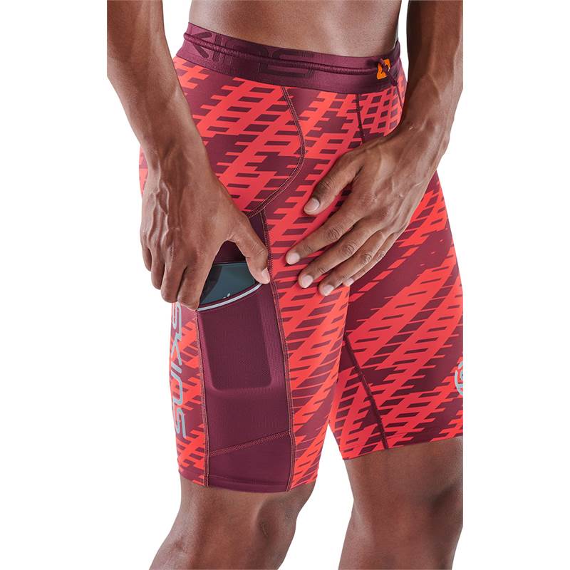 Skins Series 3 Mens Half Tights-4
