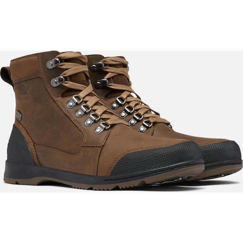Sorel Mens Ankeny II Mid Outdry Waterproof Leather Boots-2