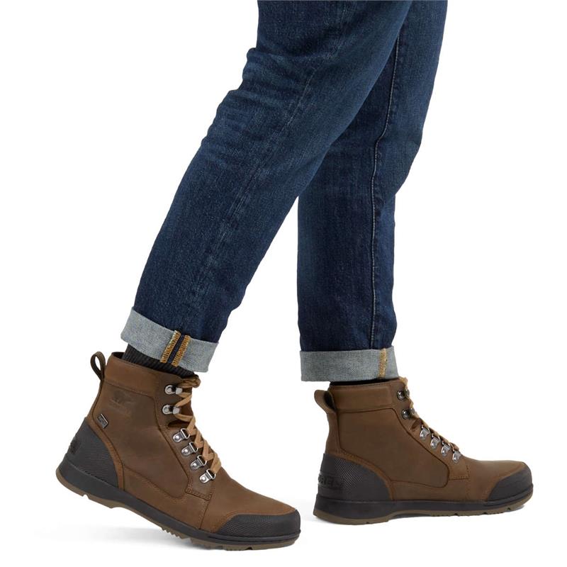 Sorel Mens Ankeny II Mid Outdry Waterproof Leather Boots-4