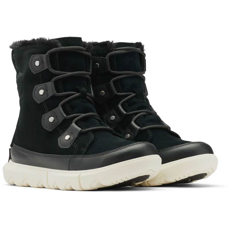 Sorel Womens Explorer II Joan Suede with PU Leather Boots-1