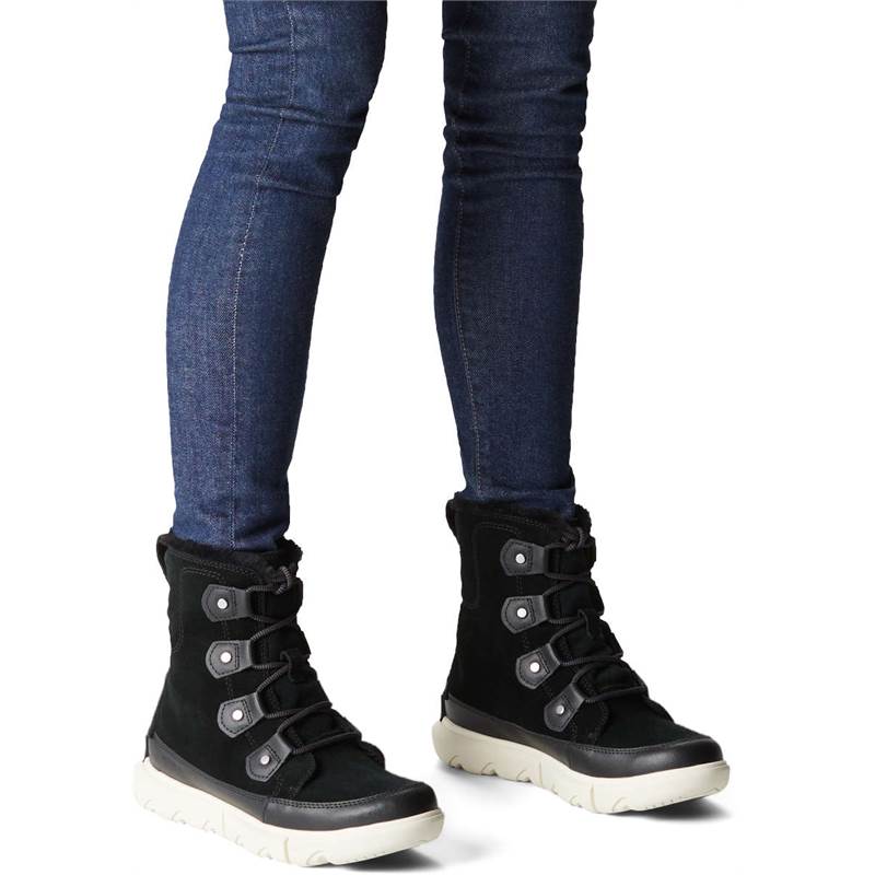 Sorel Womens Explorer II Joan Suede with PU Leather Boots-3