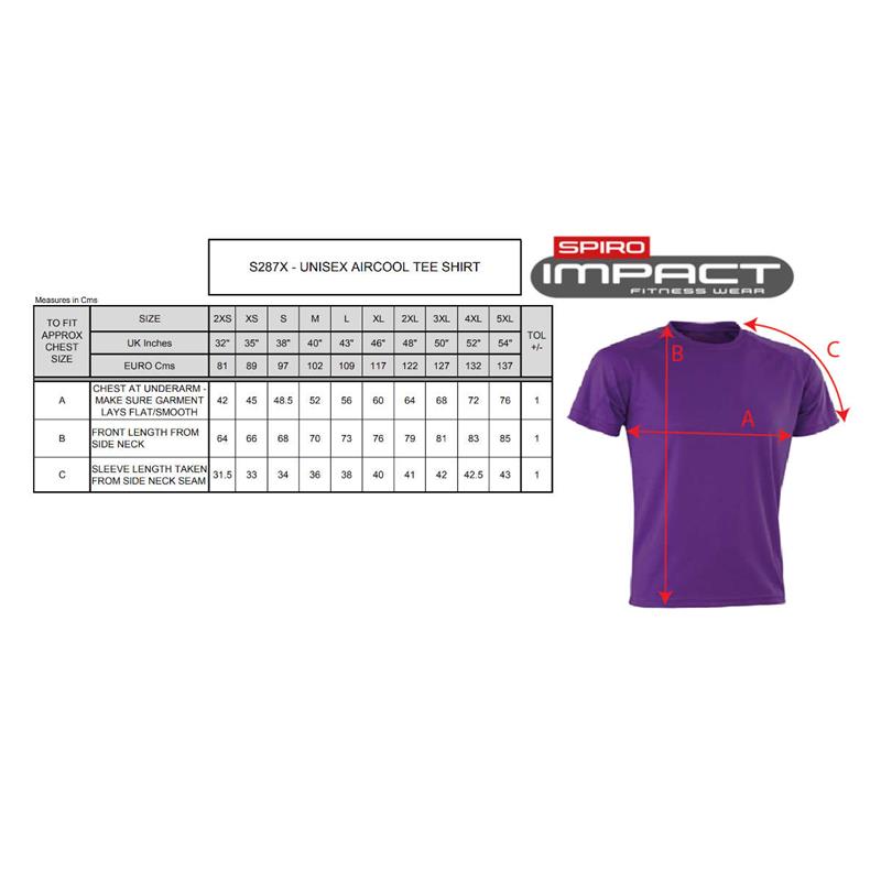 Spiro Impact Performance Aircool Tee S287X-2