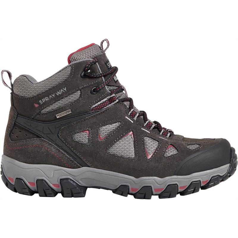Sprayway Womens Iona Mid HydroDRY Waterproof Walking Boots-1