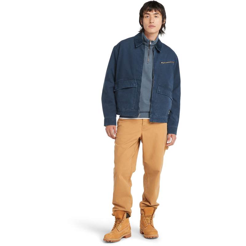 Timberland Mens Strafford Washed Canvas Jacket-2
