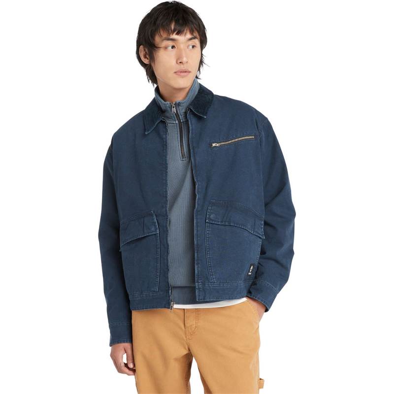 Timberland Mens Strafford Washed Canvas Jacket-3