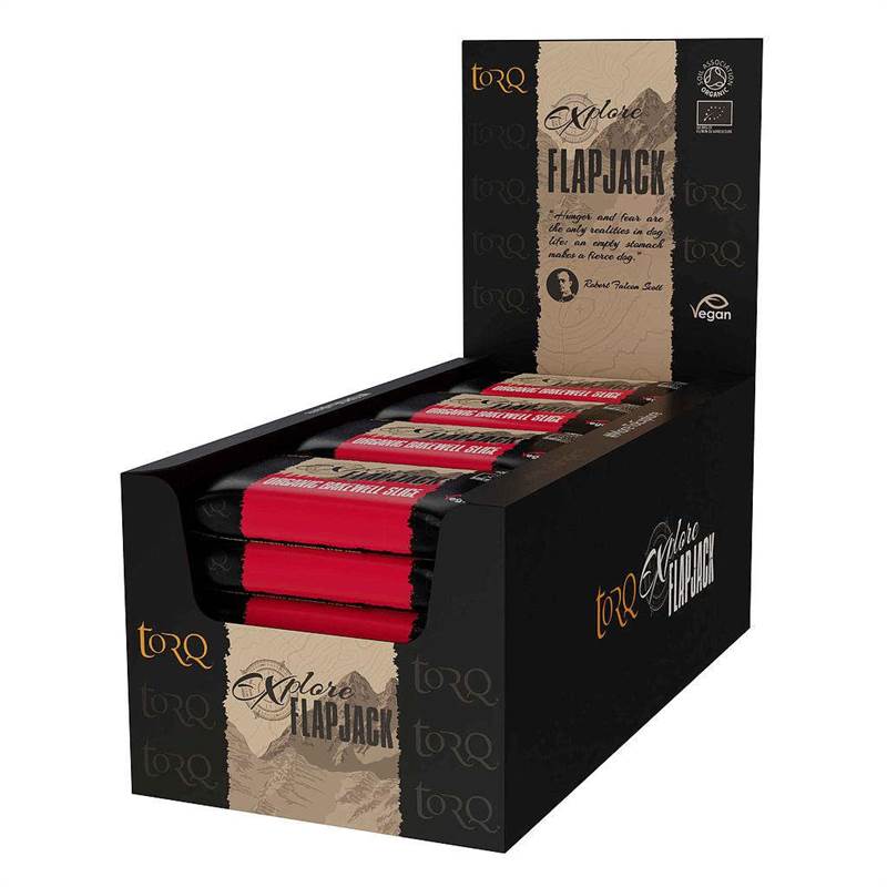Torq Explore Flapjack (Box 20 Energy Bars)-2