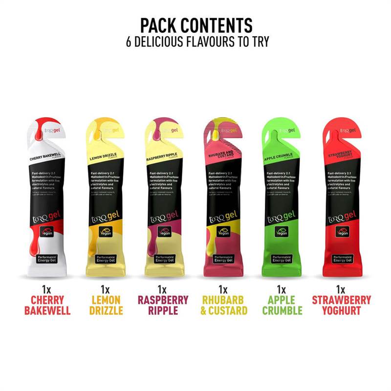 Torq Gel Sampling Pack (6 Gels)-2
