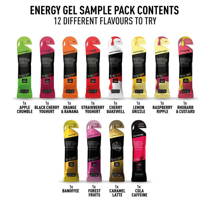 Torq Gel Sampling Pack (12 Gels)-2