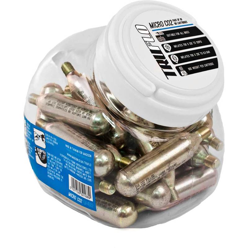 Truflo Micro Co2 Pump Bulk Refill Pack (30 X 16 G Cartridges)-1