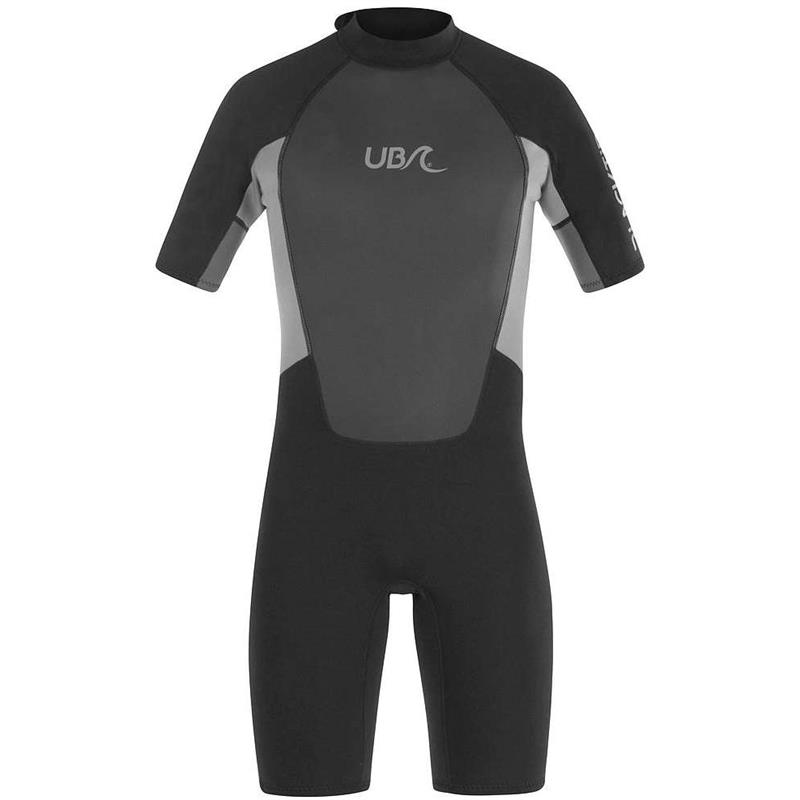 UB Mens Blacktip Mono Shorty Wetsuit-1