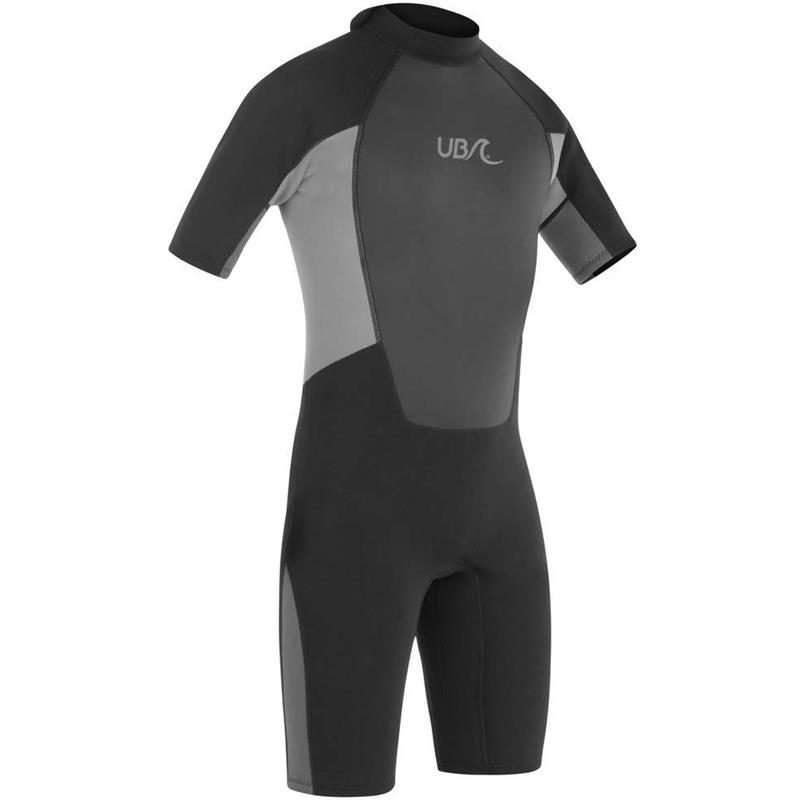 UB Mens Blacktip Mono Shorty Wetsuit-3