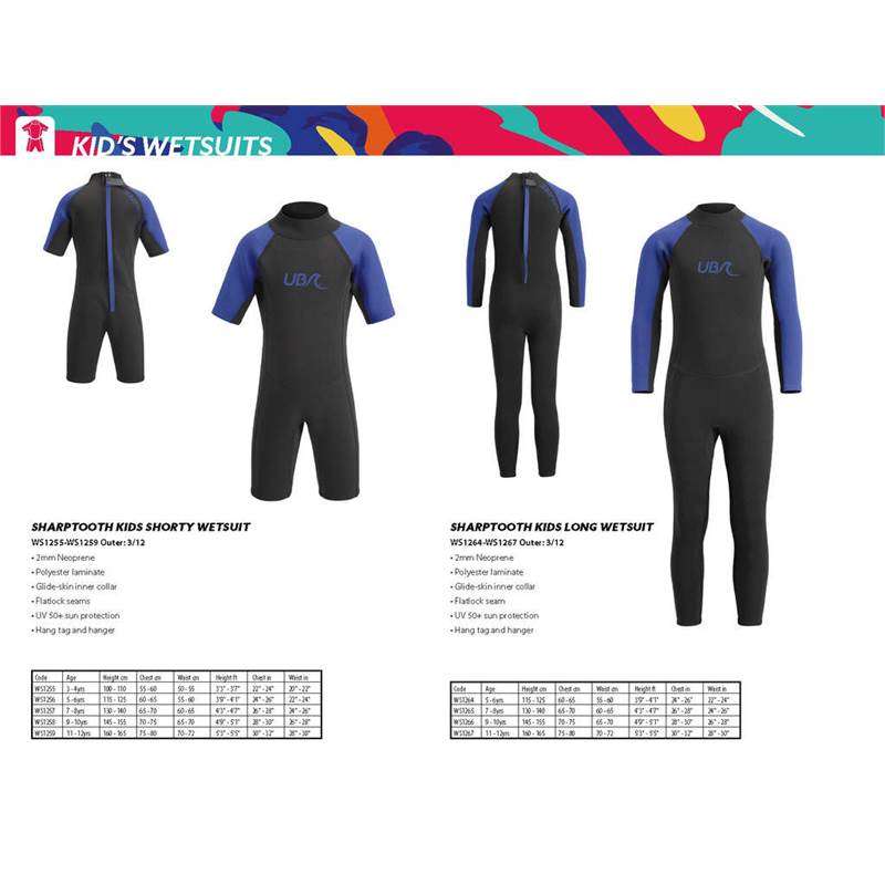UB Kids Sharptooth Long Wetsuit-3