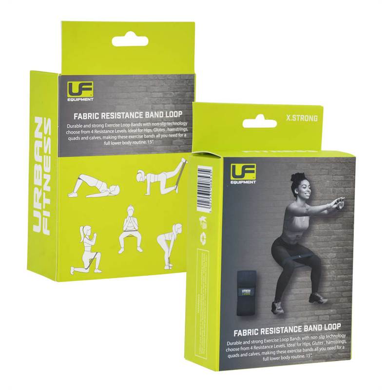 Urban Fitness Fabric Resistance Band Loop - 15".-4