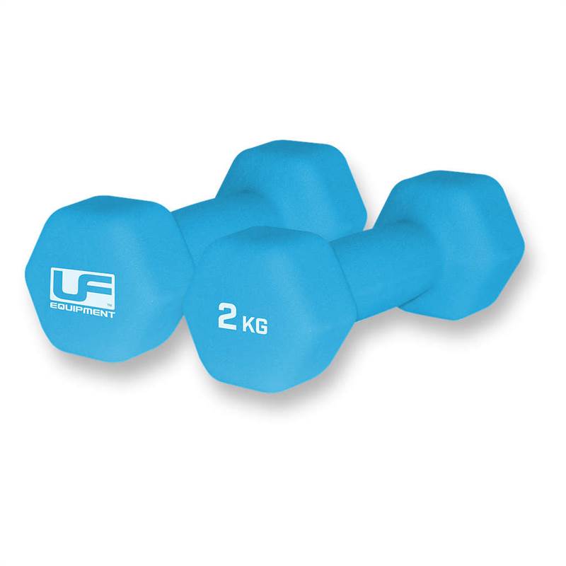 Urban Fitness Hex Dumbbells - Neoprene Covered (Pair)-2