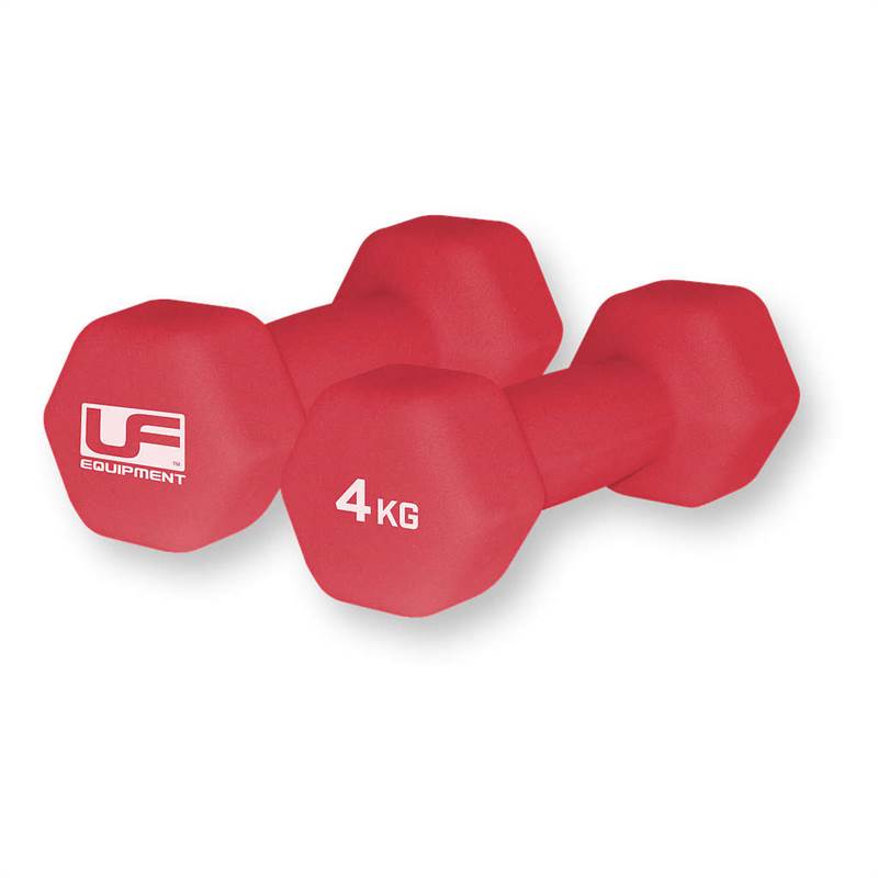 Urban Fitness Hex Dumbbells - Neoprene Covered (Pair)-4