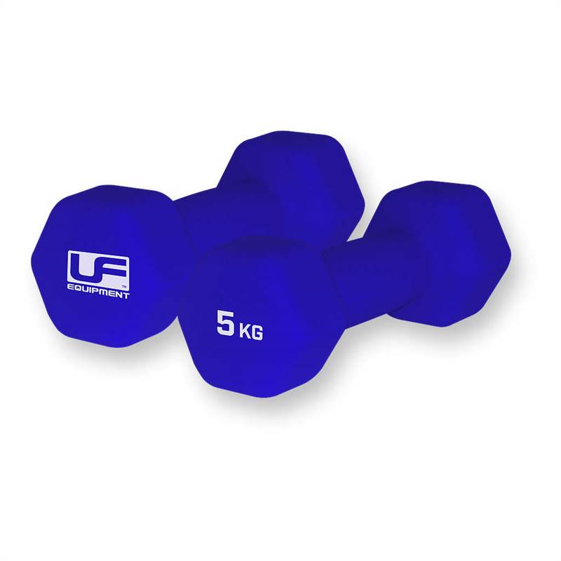 Urban Fitness Hex Dumbbells - Neoprene Covered (Pair)-5