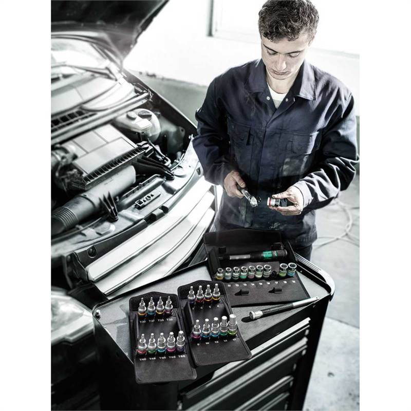 Wera Tools 8006 SC 1 Zyklop Hybrid Ratchet Set 1/2 Drive (13pcs)-3