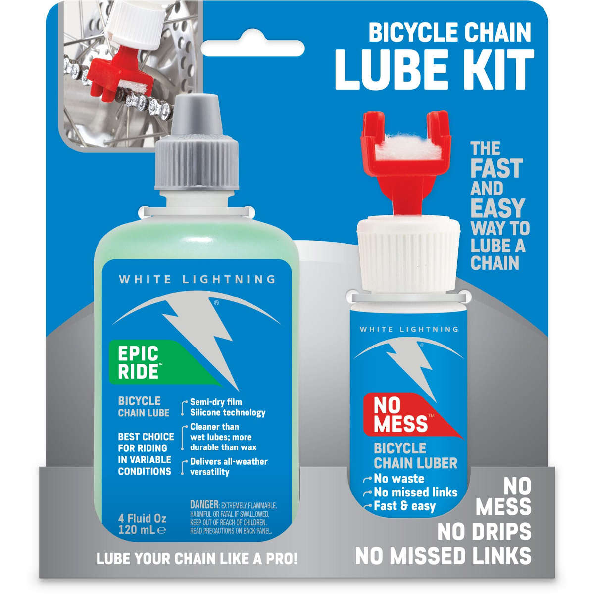 White lightning epic ride lube discount
