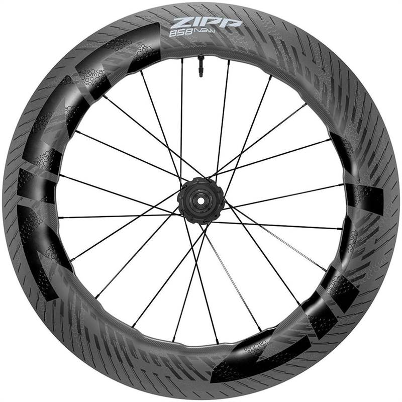 Zipp Wheel - 858 Nsw Carbon Tubeless Disc Brake Center Locking 700C.-2