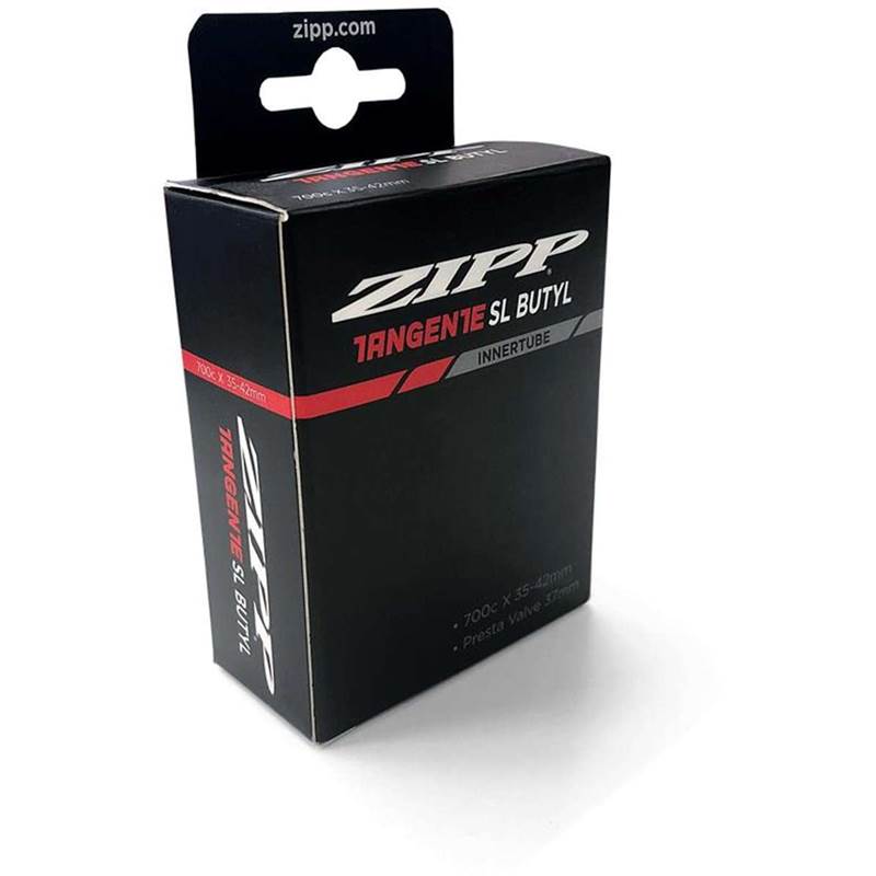 Zipp Tangente Butyl Tube With Aluminum Presta Valve 37Mm (Use With Tangente Valve Extender And Wrench)-2