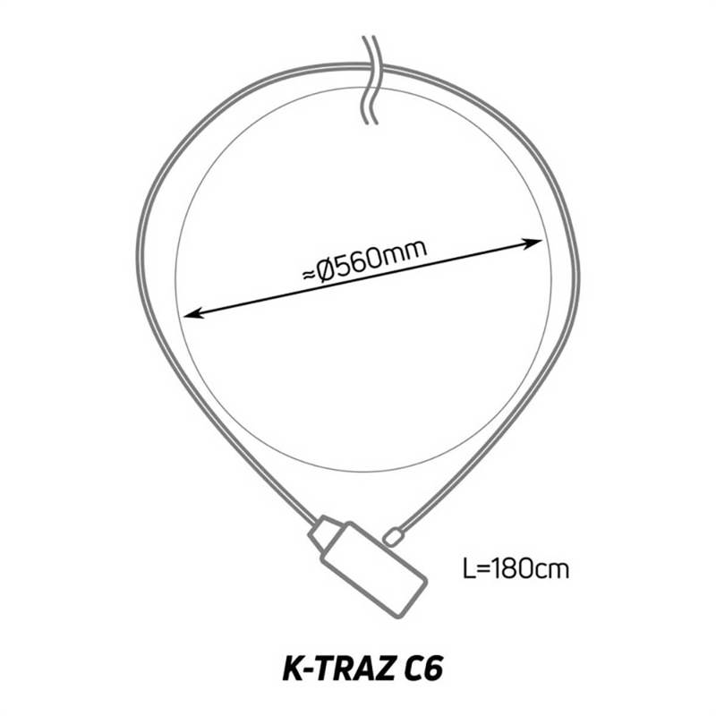 Zefal K-Traz C6 Cable Lock-4
