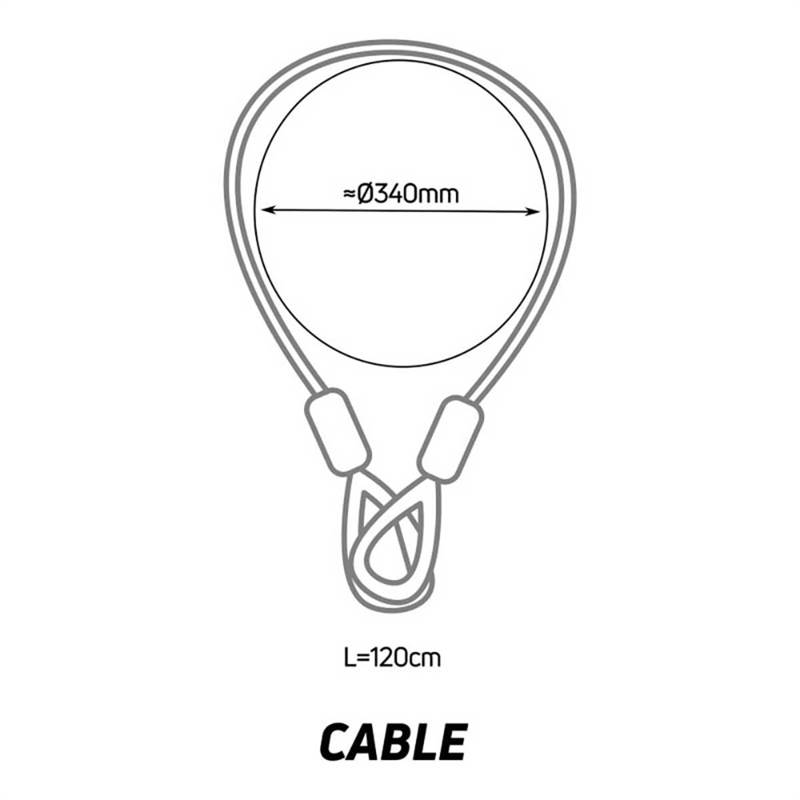 Zefal K-Traz Cable Lock-3