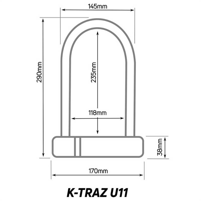 Zefal K-Traz U11 U-Lock-3