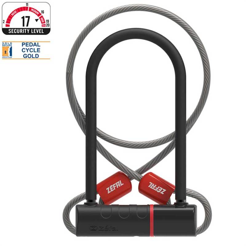 Zefal K-Traz U17 Cable U-Lock-2