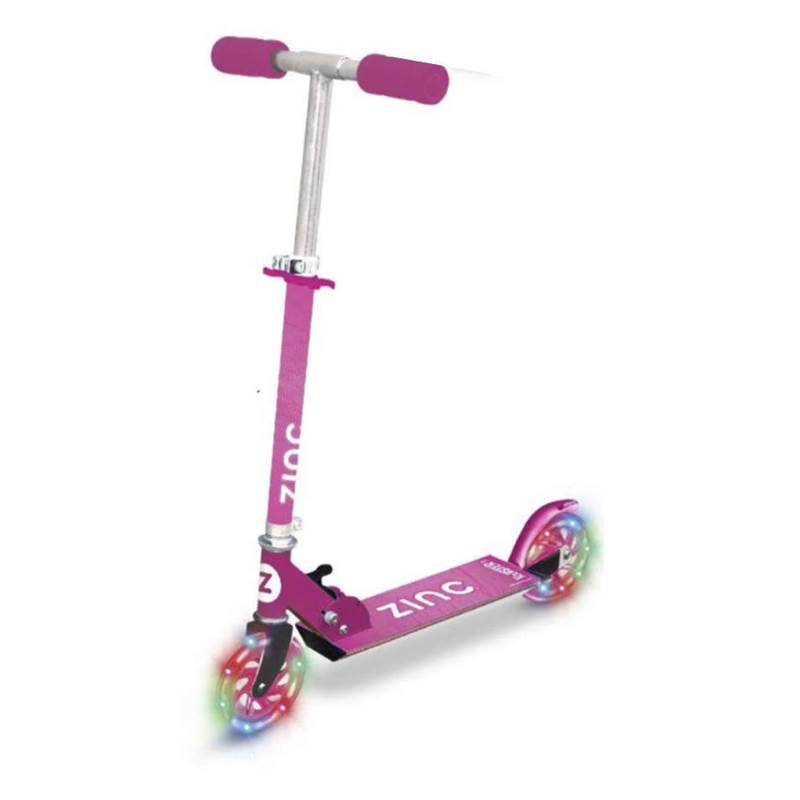 Zinc 2 Wheeled Twister Light Up Inline Scooter-1
