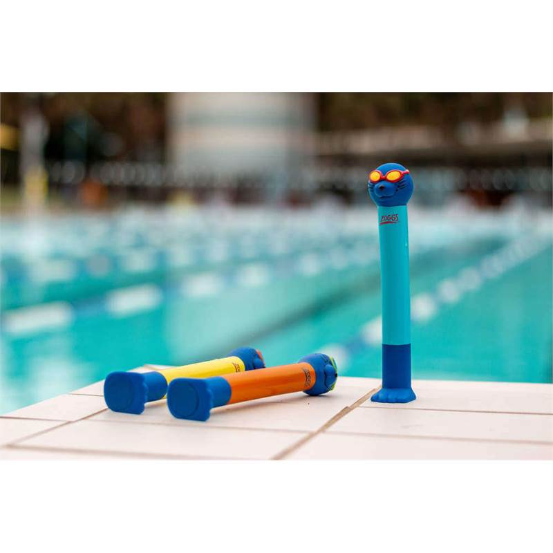 Zoggs Kids Zoggy Dive Sticks - Pack of 3-1