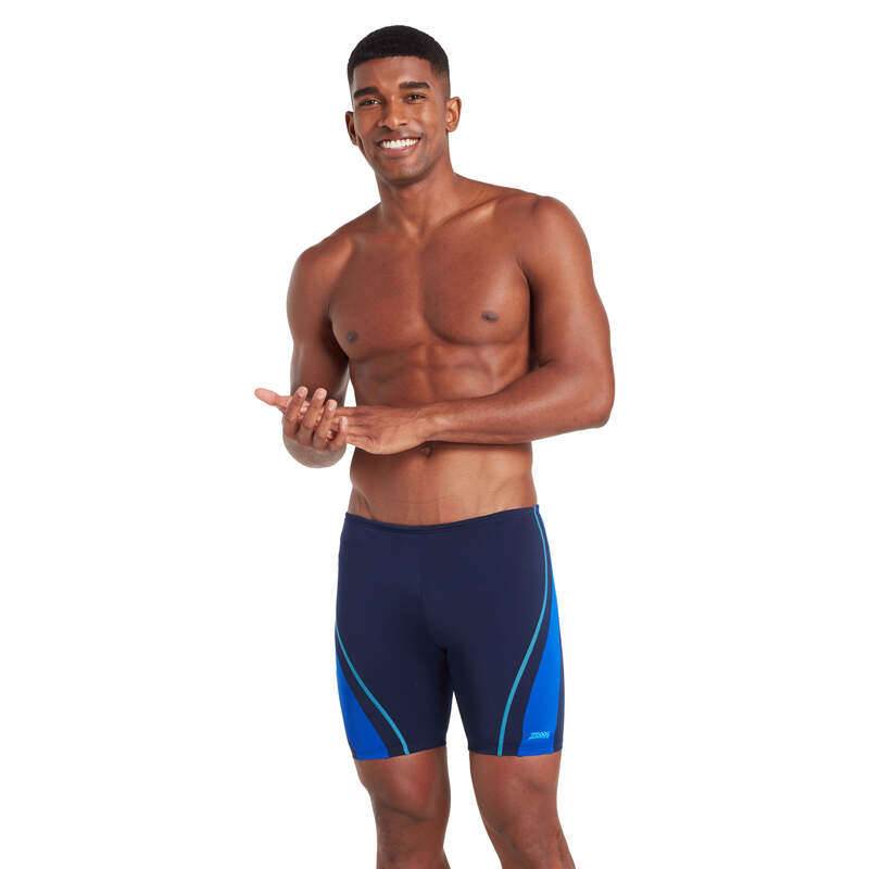 Zoggs Mens Eaton Mid Ecolast+ Swim Jammer-5