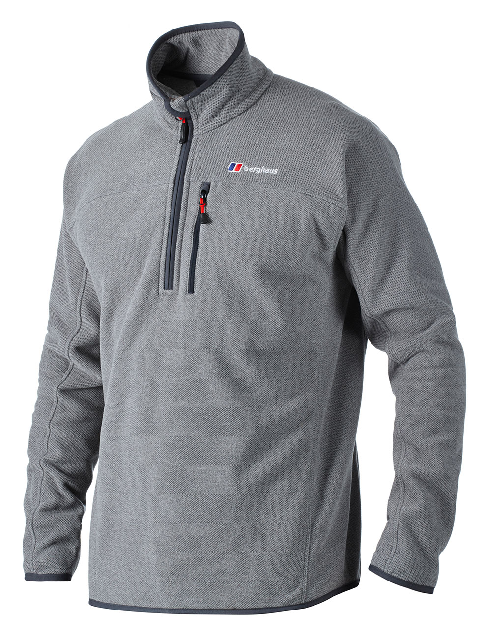 berghaus half zip fleece black