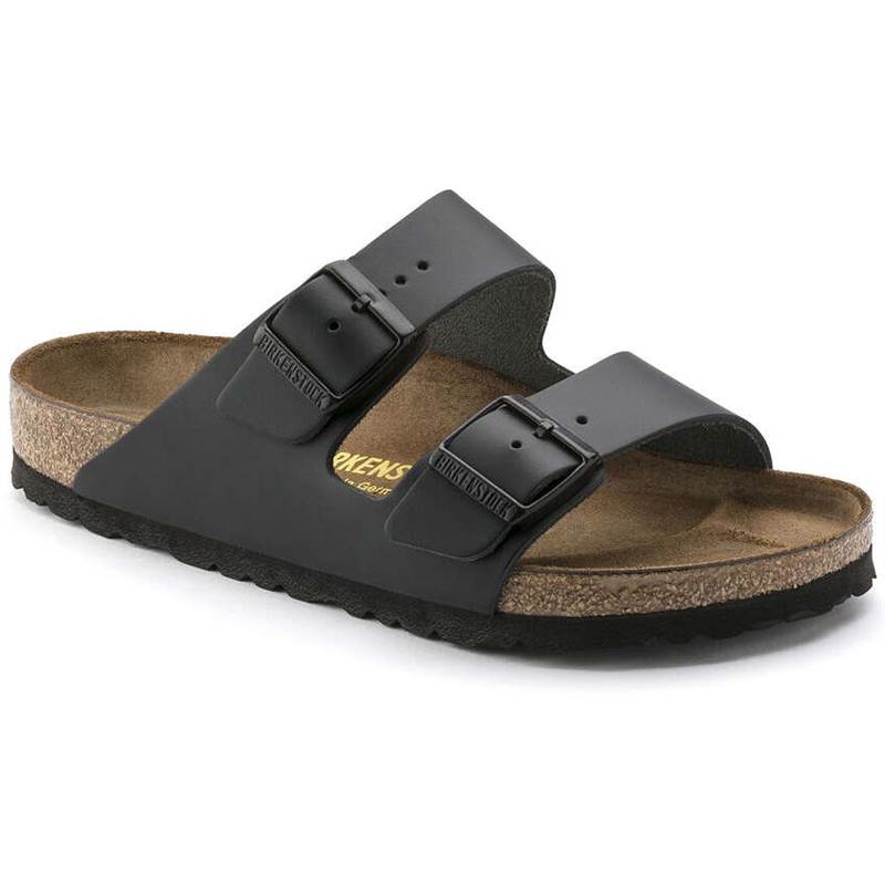 Birkenstock Mens Arizona Natural Leather Regular Sandals-1