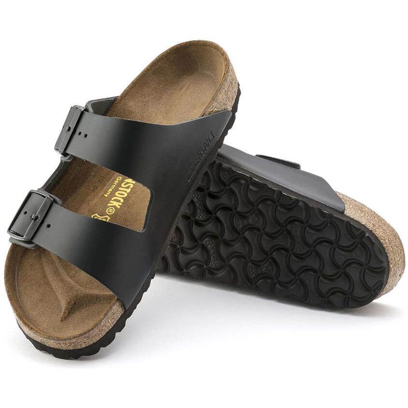 Birkenstock Mens Arizona Natural Leather Regular Sandals-2