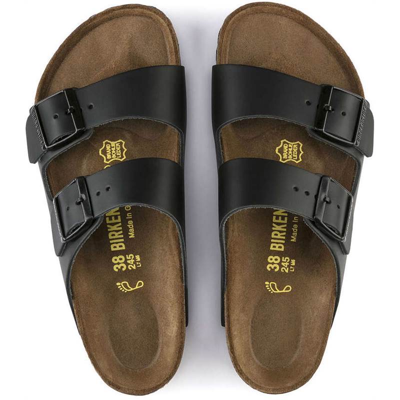 Birkenstock Mens Arizona Natural Leather Regular Sandals-3