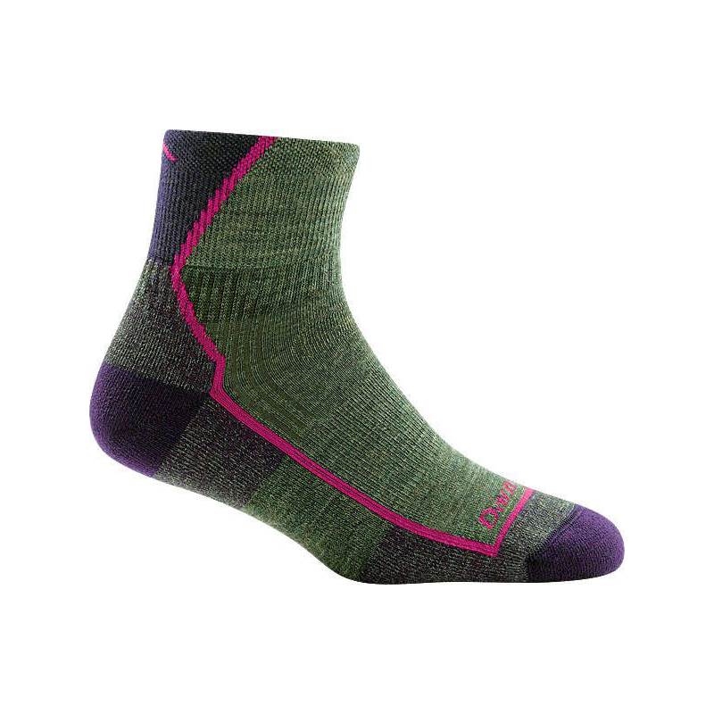 Darn Tough Womens Quarter Cushion Socks-1