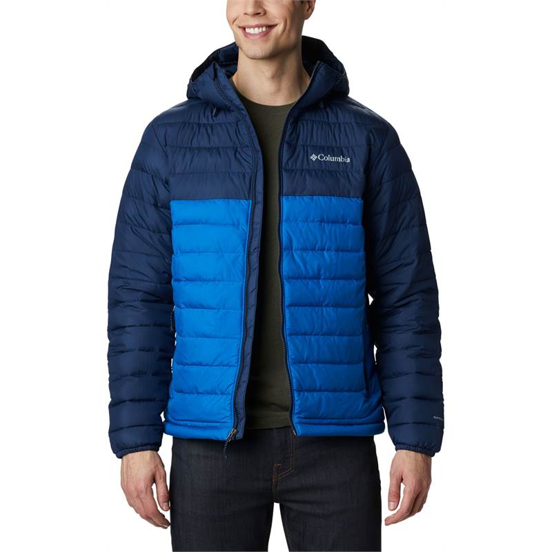 Columbia Powder Lite Mens Hooded Insulated Jacket-1