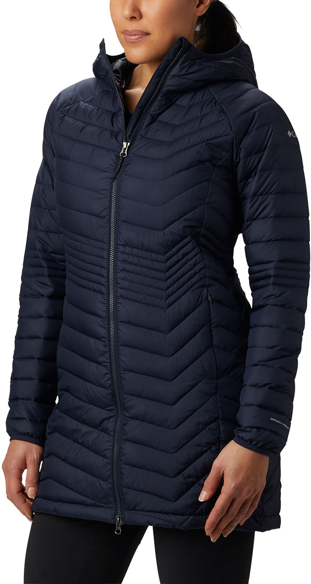 columbia white out mid hooded jacket review